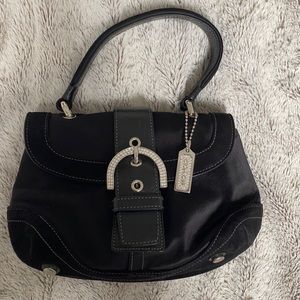 Coach Suede Clutch